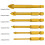 6pcs Glass Drill Bits Set Tile Ceramic Drilling 3/4/5/6/8/10mm with 1/ 6