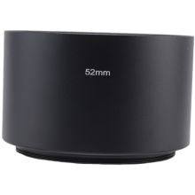 Osłona obiektywu teleobiektywu z mocowaniem śrubowym 52 mm, metalowa