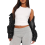 Dames Zomer Tanktops Wit M 3