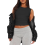 Dame sommer tanktoppe sort L 3