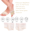 Professional Belly/Ballet Dance Toe Pad Practice Shoes foot thong Prot 3