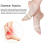 Professional Belly/Ballet Dance Toe Pad Practice Shoes foot thong Prot 7