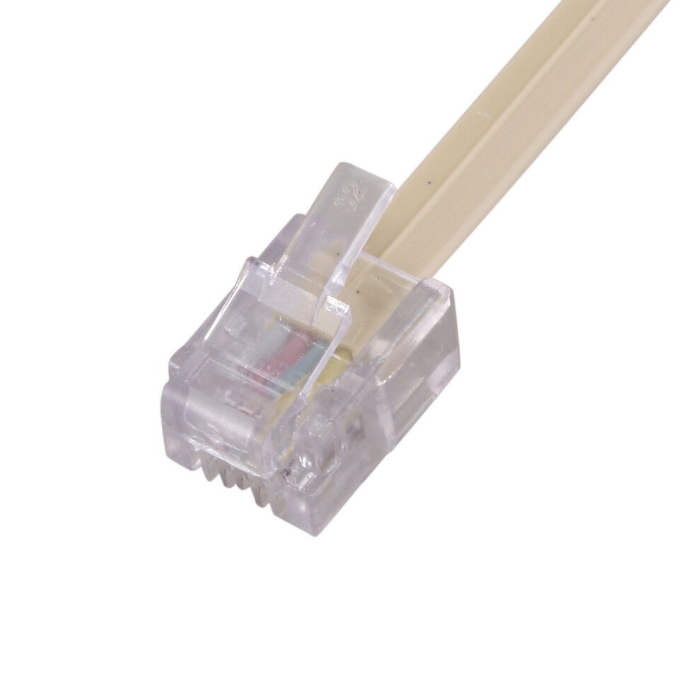 adattatore a T isdn tripla telefonica 2 x presa rj11 6p4c CE nero adattatore a T isdn tripla telefonica 2 x presa rj11 6p4c CE nero