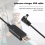 Για μπαταρία υψηλής χωρητικότητας UV-5R BL-5L 3800mAh, γραμμή φόρτισης USB 8