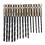 15 pcs High Speed Steel Titanium Coated Drill Bits Set 3 4 5 mm Hex Sh 1
