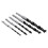 HSS 1/4 inch Hex Shank Point Twist Drill Bits Set Quick Change 5pcs 4 5