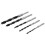 HSS 1/4 inch Hex Shank Point Twist Drill Bits Set Quick Change 5pcs 4 4