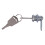 Cam Lock Desk Drawer 16MM + 2 Keys for Arcade Cupboard Mailbox File Ca 8