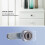Cam Lock Desk Drawer 16MM + 2 Keys for Arcade Cupboard Mailbox File Ca 7