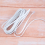 6P2C RJ11 Han-til-stik Telefonledningskabel 5M 10
