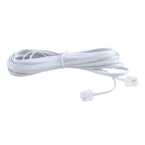 6P2C RJ11 Han-til-stik Telefonledningskabel 5M 2