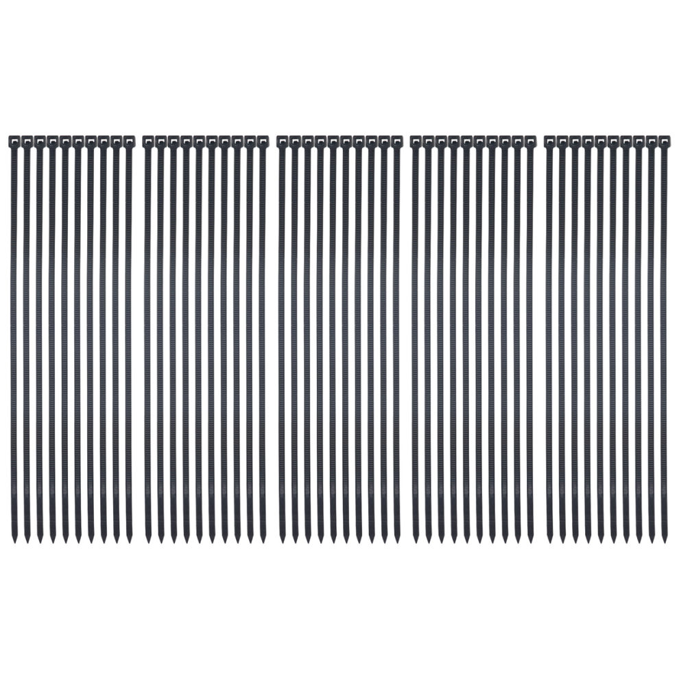 Cable Ties Tie Wraps / Zip Colour:black Size:140 Mm X 2.5 50Pcs 4853103972844