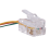 4P4C RJ9 Cable,3.5mm Smartphone Headset to Adapter Cable,Adapter Cable 6