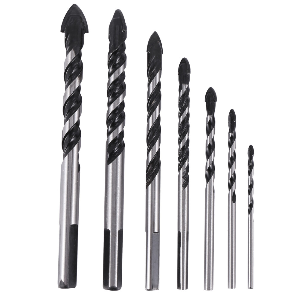 Tungsten Carbide Drill Bit Set For Porcelain Ceramic Tile, Concrete, B 4853103974466