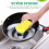 30pcs Multi-purpose Double-faced Sponge Scouring Pads Dish Washing Scr 3