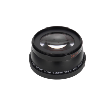 58MM groothoek 0,45x converterlens met macro close-up bevestiging voor