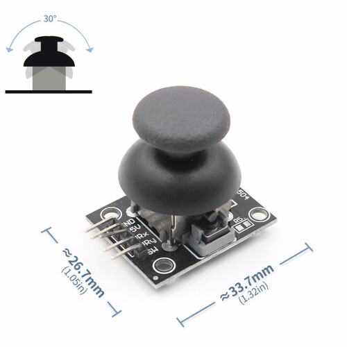5 Pin Breakout Module Shield For Ps2 Joystick Game Controller 2.54Mm T 2
