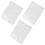 18 Pieces Drum Damper Gel Pads Silicone Drums For Tone Control-Clear 5