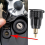 Aluminiumslegering Quick Charge 3.0 Dual Motorcykel USB-oplader til Lighte 6