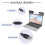 Clip Mini Φορητό Στερεοφωνικό Ηχείο USB Soundbar για Notebook Laptop Com 8