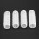 Stor størrelse 24 stk/sett Salon Nylon Hook & Loop Hair Rollers Set Rotpermanent 11