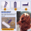 Liten størrelse 24 stk/sett Salon Nylon Hook & Loop Hair Rollers Set Root Per 5