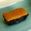 Vintage Bread Box Storage Bin Rollup Top Light Blue Small Powder Coate 9