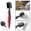 Golf Groove Sharpener Tool Kølle og Uttrekkbar Børste for Golfere 6