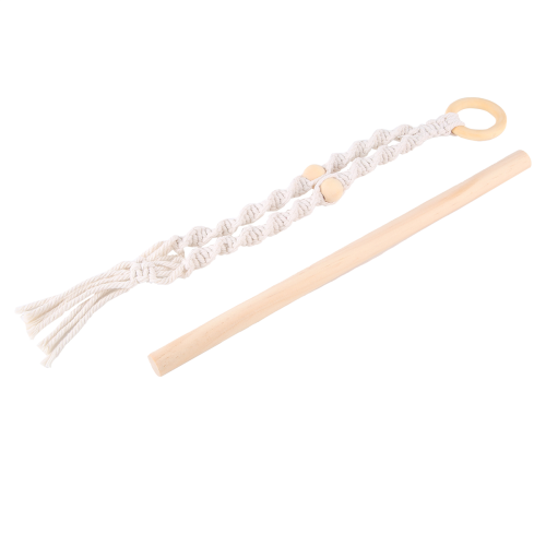 Ξύλινο ραβδί τοίχου Nordic για κρεμαστά ρούχα και διακόσμηση υπνοδωματίου 2