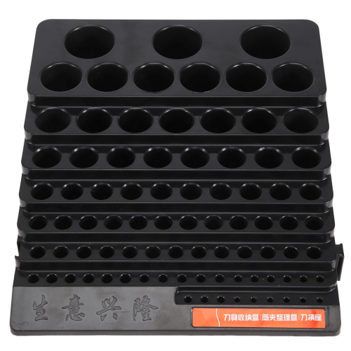 Drill Bit Storage Box Milling Cutter Saving Space Finishing Holder Org 1