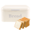 Vintage Bread Box Cupboard Iron Snack Desktop Finishing Dust-Proof Sto 2