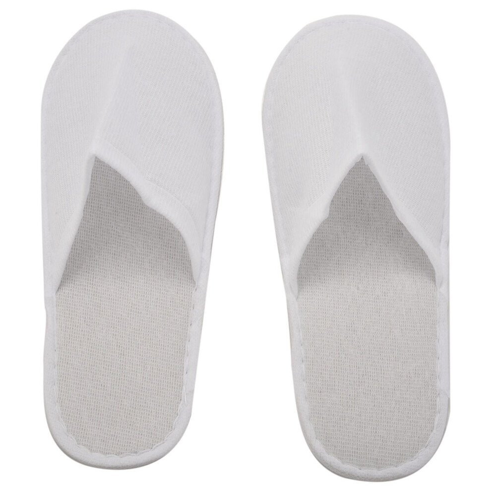 Typecat Disposable Slippers,12 Pairs Closed Toe Slippers Fit Size For Men And