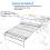 3 Layers Stackable Cooling Rack Metal Cake Cookie Bread Net Mat Holder 6