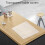 Transparent Waterproof Tablecloth PVC Table Cloth Solid Pattern Oil-Pr 5