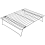 3 Layers Stackable Cooling Rack Metal Cake Cookie Bread Net Mat Holder 10