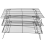 3 Layers Stackable Cooling Rack Metal Cake Cookie Bread Net Mat Holder 3