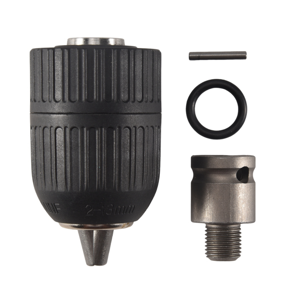 2-13Mm 1/2-20Unf With 1/2 Chuck Adaptor Self-Locking Keyless Electric 4853103985479