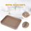 Baking Tray Set, Nonstick Cookie Pan Set Professional Sheet, Bakeware 9