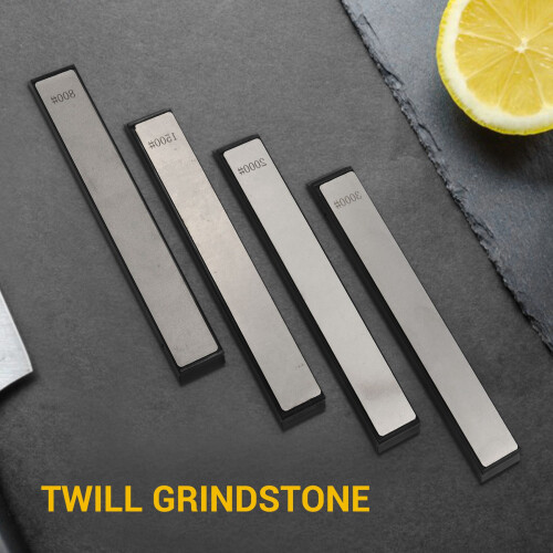 Diamond Whetstone Knife Sharpener Angle Sharpening Stone 800 1500 2000 2