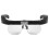 Wearing Glasses Magnifier USB Rechargeable with LED Light For Reading 7