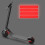 Front Rear Wheel Cover Protective Shell Reflective Sticker for Max G30 6