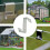 25 stk. rustfri stål Z-lap type drivhusglasklemmer haveforsyning 5