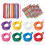 192 τεμάχια Potholder Loops Υφαντική Χειροτεχνία με Πολλαπλά Χρώματα για DIY 9