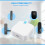 G2 Gateway til TT Lock APP Bluetooth Smart Elektronisk Dør Wifi Adapter 8