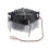 Chladič CPU, ventilátor, chlazení 1366 2011 1155, 4pinový vodič, regulace teploty 2