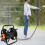 Garden Hoses Reel Pipe Storage Cart Exclude Winding Tool Rack Portable 3
