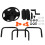 Garden Hoses Reel Pipe Storage Cart Exclude Winding Tool Rack Portable 9