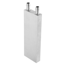 Aluminium vannkjøleblokk 120X40X12mm kjøler for datamaskin CPU Radia