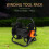 Garden Hoses Reel Pipe Storage Cart Exclude Winding Tool Rack Portable 4