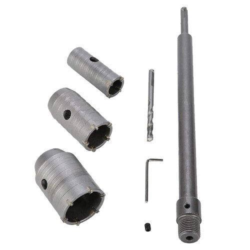 30 40 50mm SDS Plus Shank Carbide Tip Drill Bit Cutting 1
